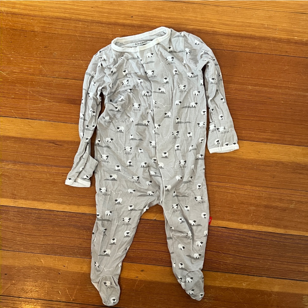 Sheep footie pjs